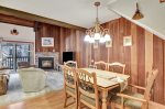 Dining table seats 6